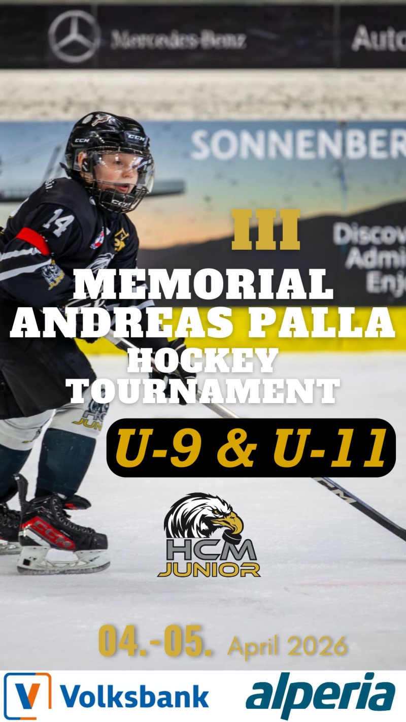 JUGENDTURNIER - 3. MEMORIAL ANDREAS PALLA